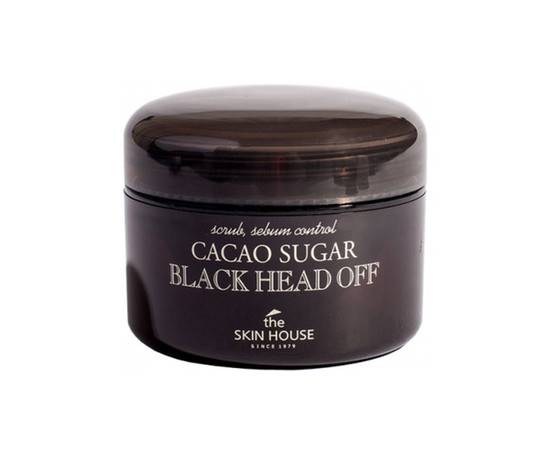 The Skin House Сacao Sugar Black Head Off - Скраб против черных точек с коричневым сахаром и какао 50 гр, Объём: 50 гр