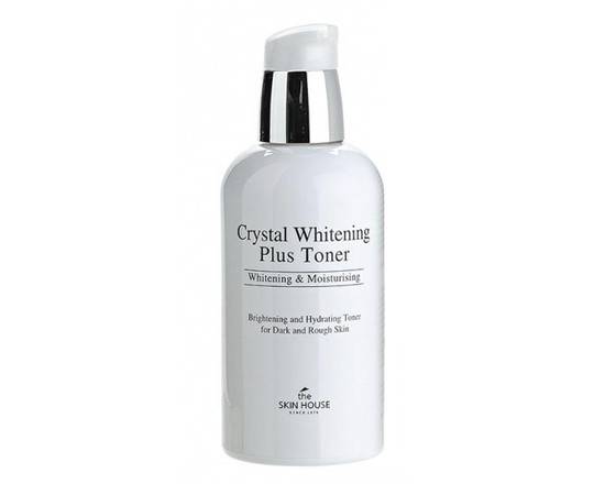 The Skin House Crystal Whitening Plus Toner - Тонер для выравнивания тона лица, "Crystal Whitening" 130 мл, Объём: 130 мл