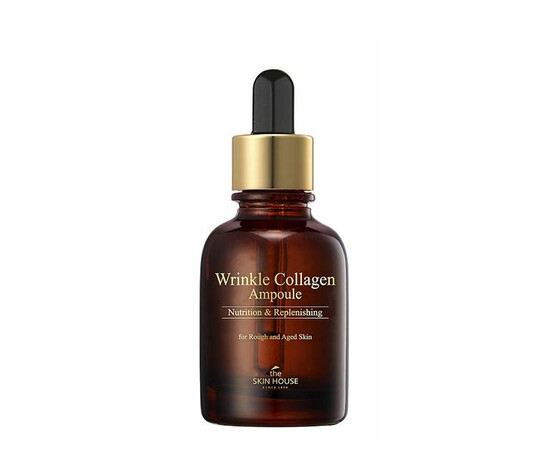 The Skin House Wrinkle Collagen Ampoule - Антивозрастная ампульная сыворотка с коллагеном "Wrinkle Collagen" 30 мл, Объём: 30 мл