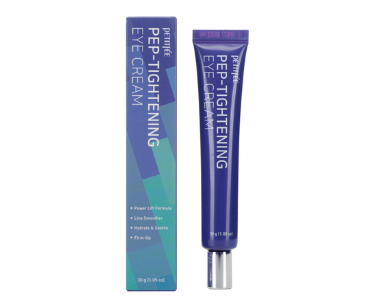 Petitfee Pep-Tightening Eye Cream - Крем с лифтинг-эффектом для области вокруг глаз с пептидным комплексом 30 гр, Объём: 30 гр