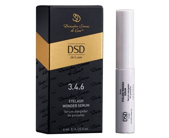 DSD de Luxe Eyelash Wonder Serum 3.4.6 - Сыворотка для роста ресниц 4 мл, Объём: 4 мл