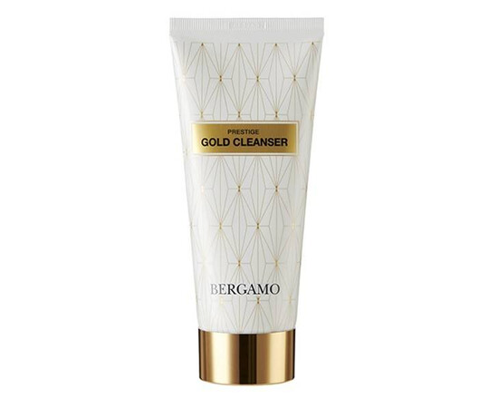 Bergamo Prestige Gold Cleanser - Очищающая пенка для лица с золотом 120 мл, Объём: 120 мл