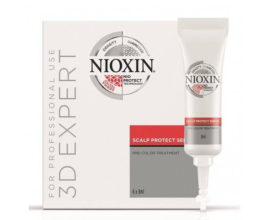 Nioxin 3D Expert Scalp Protect Serum - Сыворотка для защиты кожи головы 6 х 8 мл, Объём: 6 х 8 мл