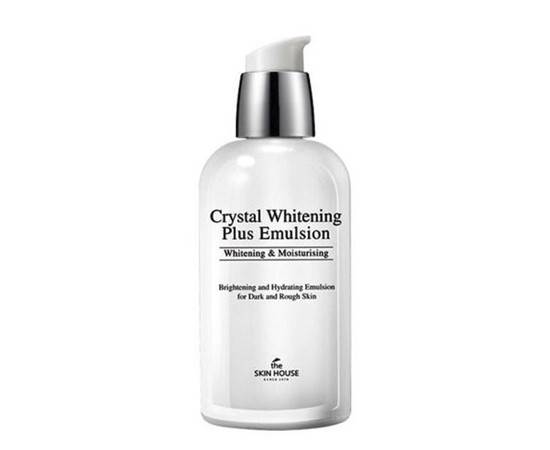The Skin House Crystal Whitening Plus Emulsion - Эмульсия для выравнивания тона лица  "Crystal Whitening" 130 мл, Объём: 130 мл