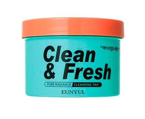 EUNYUL Clean and Fresh Pure Radiance Cleansing Pad - Очищающие диски для снятия макияжа 170 мл, Объём: 170 мл