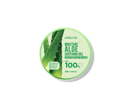 Lebelage Moisture Aloe Purity 100% Soothing Gel - Увлажняющий успокаивающий гель с экстрактом алоэ 300 мл, Объём: 300 мл
