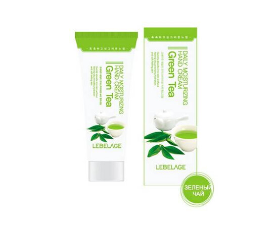 Lebelage Daily Moisturizing Green Tea Hand Cream - Крем для рук увлажняющий с экстрактом зеленого чая 100 мл, Объём: 100 мл
