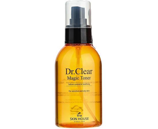The Skin House Dr.Clear Magic Toner - Тонер против воспалений "Dr. Clear" 130 мл, Объём: 130 мл
