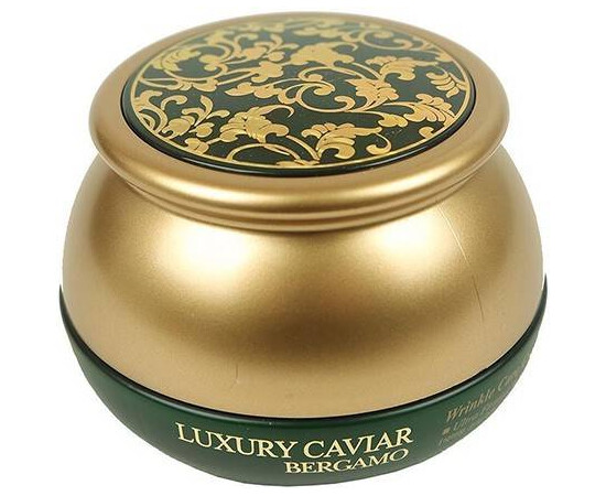 Bergamo Luxury Caviar Wrinkle Care Cream - Крем с экстрактом икры антивозрастной 50 гр, Объём: 50 гр
