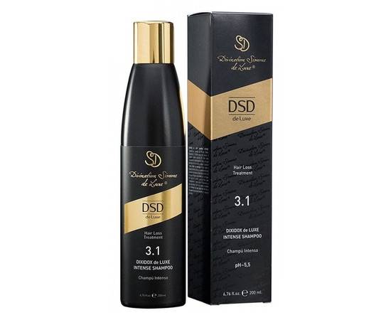 DSD DeLuxe Intense Shampoo № 3.1 - Интенсивный шампунь Диксидокс Де Люкс 200 мл, Объём: 200 мл