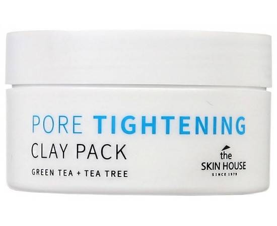 The Skin House Pore Tightening Clay Pack - Зеленая глиняная маска для сужения пор 100 мл, Объём: 100 мл
