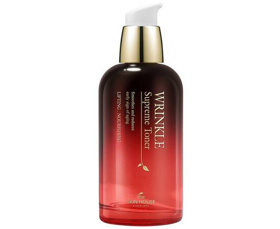 The Skin House Wrinkle Supreme Toner - Питательный тонер с женьшенем "Wrinkle Supreme" 130 мл, Объём: 130 мл