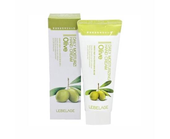 Lebelage Daily Moisturizing Olive Hand Cream - Крем для рук увлажняющий с экстрактом оливы 100 мл, Объём: 100 мл