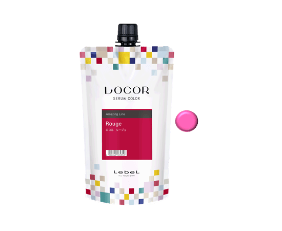 Lebel Locor Serum Color Peach - Краситель-уход оттеночный розовый 300 гр