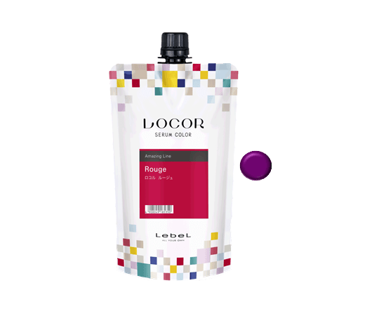 Lebel Locor Serum Color Orchid - Краситель-уход оттеночный фиолетовый 300 гр