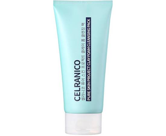 CELRANICO Pure Skin Project Clay Foam Cleansing Pack - Многофункциональная очищающая маска-пенка с глиной 150 мл, Объём: 150 мл