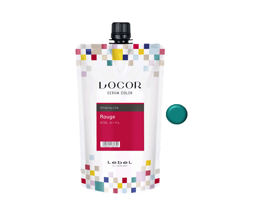 Lebel Locor Serum Color Turquoise - Краситель-уход оттеночный бирюзовый 300 гр