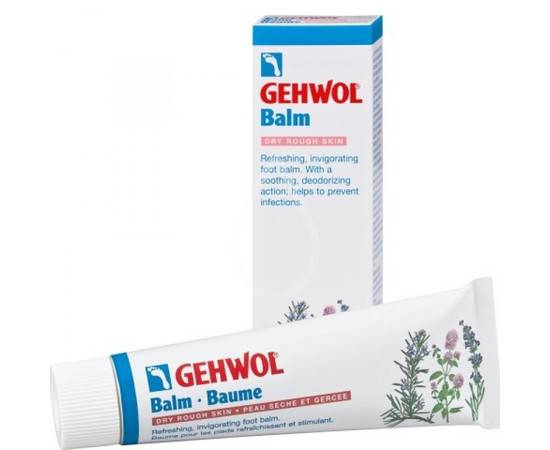 Gehwol Balm Dry Rough Skin - Тонизирующий бальзам Авокадо для сухой кожи 75 мл, Объём: 75 мл