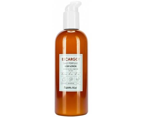 FarmStay Escargot Daily Perfume Body Lotion - Парфюмированный лосьон для тела с муцином улитки 330 мл, Объём: 330 мл