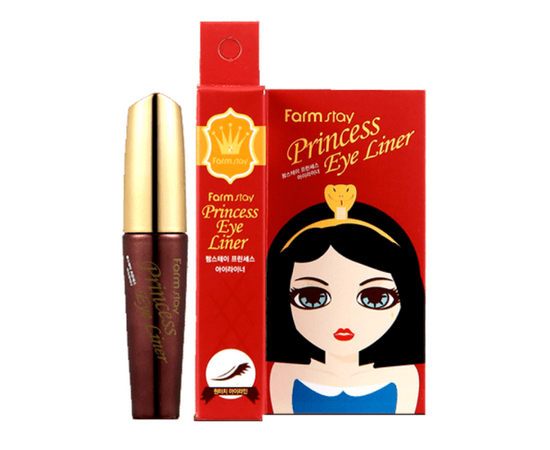 FarmStay Princess Eye Liner - Подводка-лайнер для глаз черная 5 гр, Объём: 5 гр