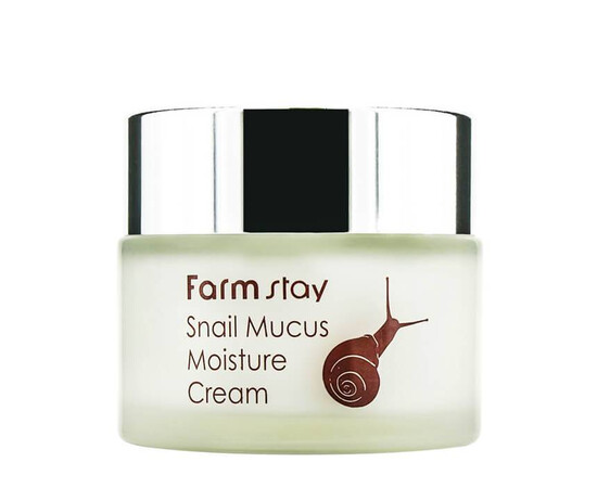 FarmStay Snail Mucus Moisture Cream - Крем для лица увлажняющий с муцином улитки 50 гр, Объём: 50 гр