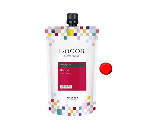 Lebel Locor Serum Color Rouge - Краситель-уход оттеночный красный 300 гр