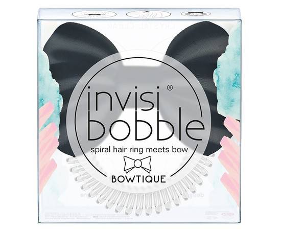 Invisibobble SLIM BOWTIQUE True Black - Резинка для волос (1 шт.)