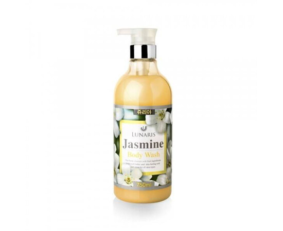 LUNARIS Body Wash Jasmine - Гель для душа с экстрактом жасмина 750 мл, Объём: 750 мл