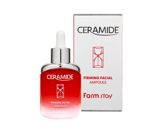 FarmStay Ceramide Firming Facial Ampoule - Укрепляющая ампульная сыворотка для лица с керамидами 35 мл, Объём: 35 мл