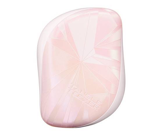 Tangle Teezer Compact Styler Smashed Holo Pink - Компактная расческа для волос розовый/белый