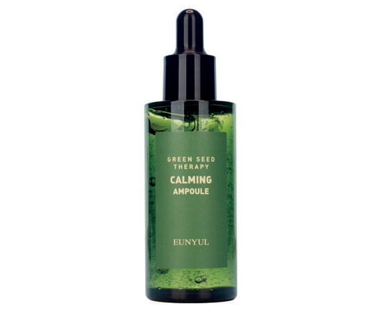 EUNYUL Green Seed Therapy Calming Ampoule - Ампульная успокаивающая сыворотка для лица с экстрактами зеленых плодов 50 мл, Объём: 50 мл