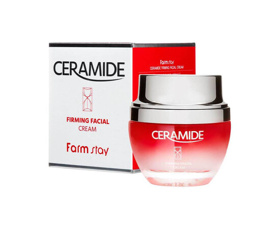 FarmStay Ceramide Firming Facial Cream - Укрепляющий крем для лица с керамидами 50 мл, Объём: 50 мл
