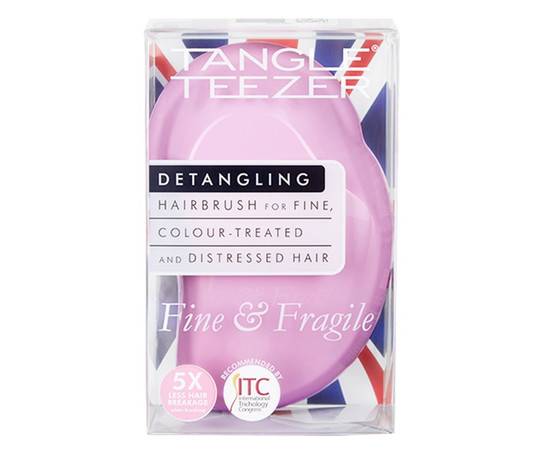 Tangle Teezer Fine Fragile Pink Dawn  - Домашняя расческа лиловый, изображение 4