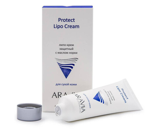 ARAVIA Protect Lipo Cream - Липо-крем защитный с маслом норки 50 мл, Объём: 50 мл, изображение 3