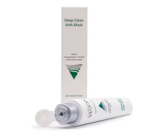 ARAVIA  Deep Clean AHA-Mask  - Маска очищающая с глиной и AHA-кислотами для лица 100 мл, Объём: 100 мл, изображение 3