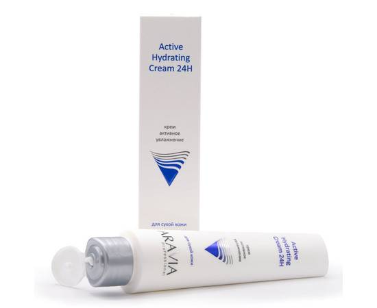 ARAVIA Active Hydrating Cream 24H - Крем для лица активное увлажнение 100 мл, Объём: 100 мл, изображение 3