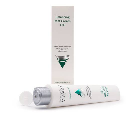 ARAVIA Balancing Mat Cream 12H - Крем для лица балансирующий с матирующим эффектом 100 мл, Объём: 100 мл, изображение 3