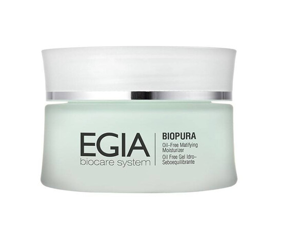 EGIA BIOPURA Oil–Free Matifying Moisturizer - Эмульсия увлажняющая Oil–Free 50 мл, Объём: 50 мл