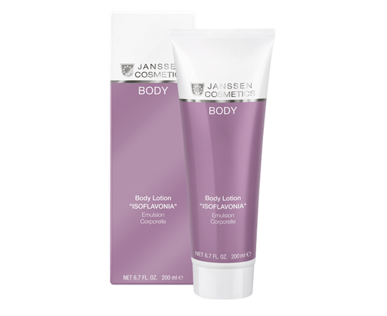Janssen Cosmetics Body Lotion Isoflavonia - Anti-age эмульсия для тела с фитоэстрогенами 200 мл, Объём: 200 мл