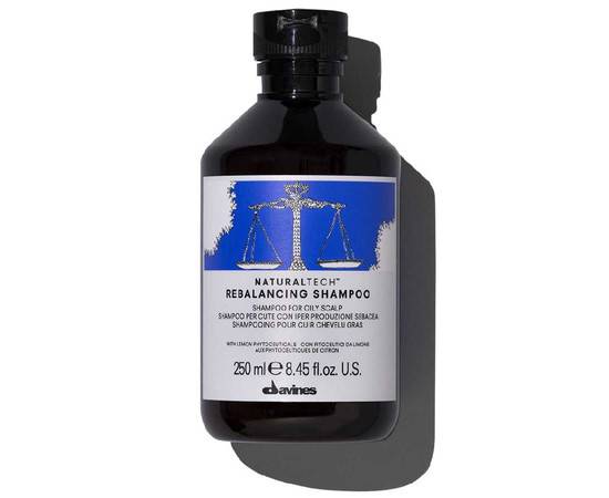 DAVINES NATURAL TECH Rebalancing Shampoo - Балансирующий шампунь 250 мл, Объём: 250 мл
