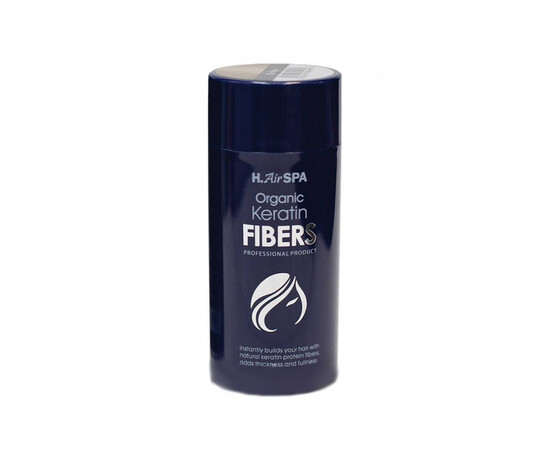 H.AirSPA Hair Building Fibers - Кератиновые волокна (черные) 28 гр, Объём: 28 гр