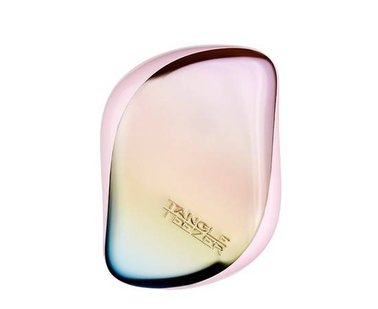 Tangle Teezer Compact Styler Pearlescent Matte - Компактная расческа для волос радужный/розовый