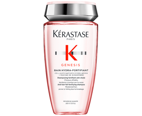 Kerastase Genesis Hydra-Fortifiant - Укрепляющий шампунь-ванна для ослабленных волос, склонных к выпадению 1000 мл, Объём: 1000 мл