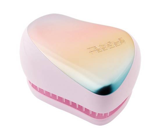 Tangle Teezer Compact Styler Pearlescent Matte - Компактная расческа для волос радужный/розовый, изображение 2