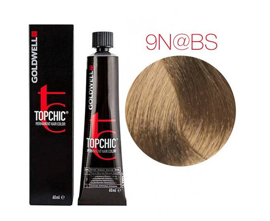 Goldwell Topchic Eluminated 9N@BS - очень светлый блонд с бежево-серебристым сиянием (экрю) 60 мл (тюбик), Объём: 60 мл (тюбик)