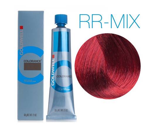 Goldwell Colorance Mix Shades RR-MIX - микс-тон интенсивно-красный 60 мл (тюбик), Объём: 60 мл (тюбик), изображение 2