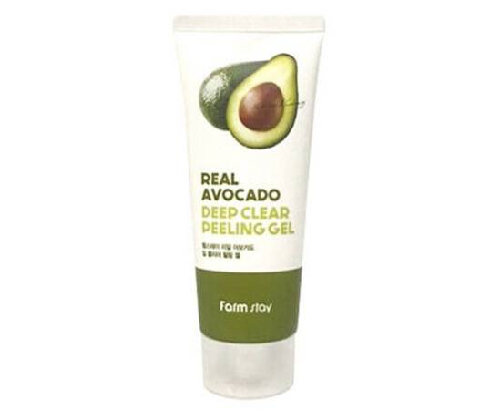 FarmStay Real Avocado Deep Clear Peeling Gel - Отшелушивающий гель с экстрактом авокадо 100 мл, Объём: 100 мл