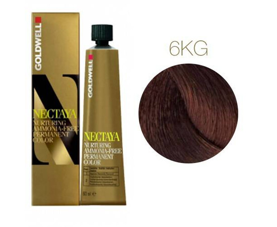 Goldwell Nectaya 6KG - медный темно-золотистый 60 мл (тюбик), Объём: 60 мл (тюбик)