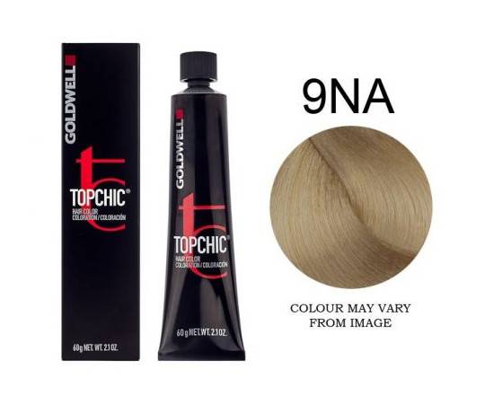 Goldwell Topchic 9NA - очень светлый пепельный блондин 60 мл (тюбик), Объём: 60 мл (тюбик)