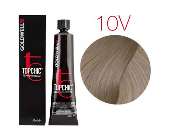 Goldwell Topchic 10V - фиолетовый пастельный блондин 60 мл (тюбик), Объём: 60 мл (тюбик)